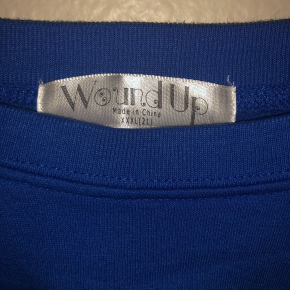💙Royal Blue sweater. WordUp - Picture 3 of 4